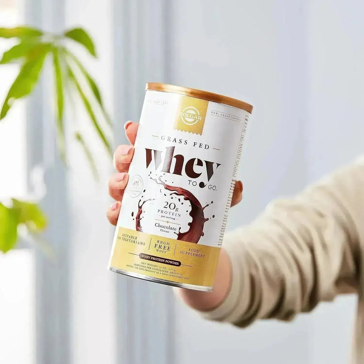 SOLGAR - Solgar Grass Fed Whey to Go Protein Powder Vanilla 377Gr. - The Red Vitamin MX - Suplementos Alimenticios - {{ shop.shopifyCountryName }}