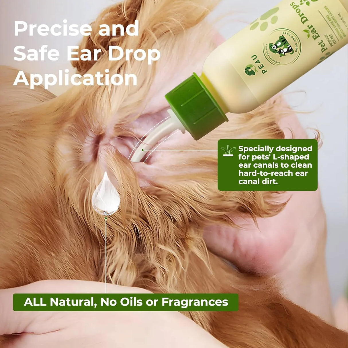 PE4U - PE4U Ear Drops for Dogs and Cats 1 Fl.Oz. - The Red Vitamin MX - Cuidado Del Oído De Perros - {{ shop.shopifyCountryName }}