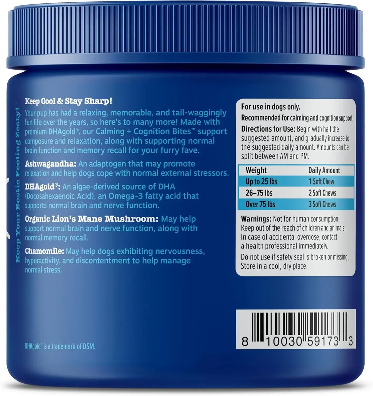 ZESTY PAWS - Zesty Paws Senior Advanced Calming & Cognition Soft Chews for Dogs 90 Masticables - The Red Vitamin MX - Relajantes Para Perros - {{ shop.shopifyCountryName }}