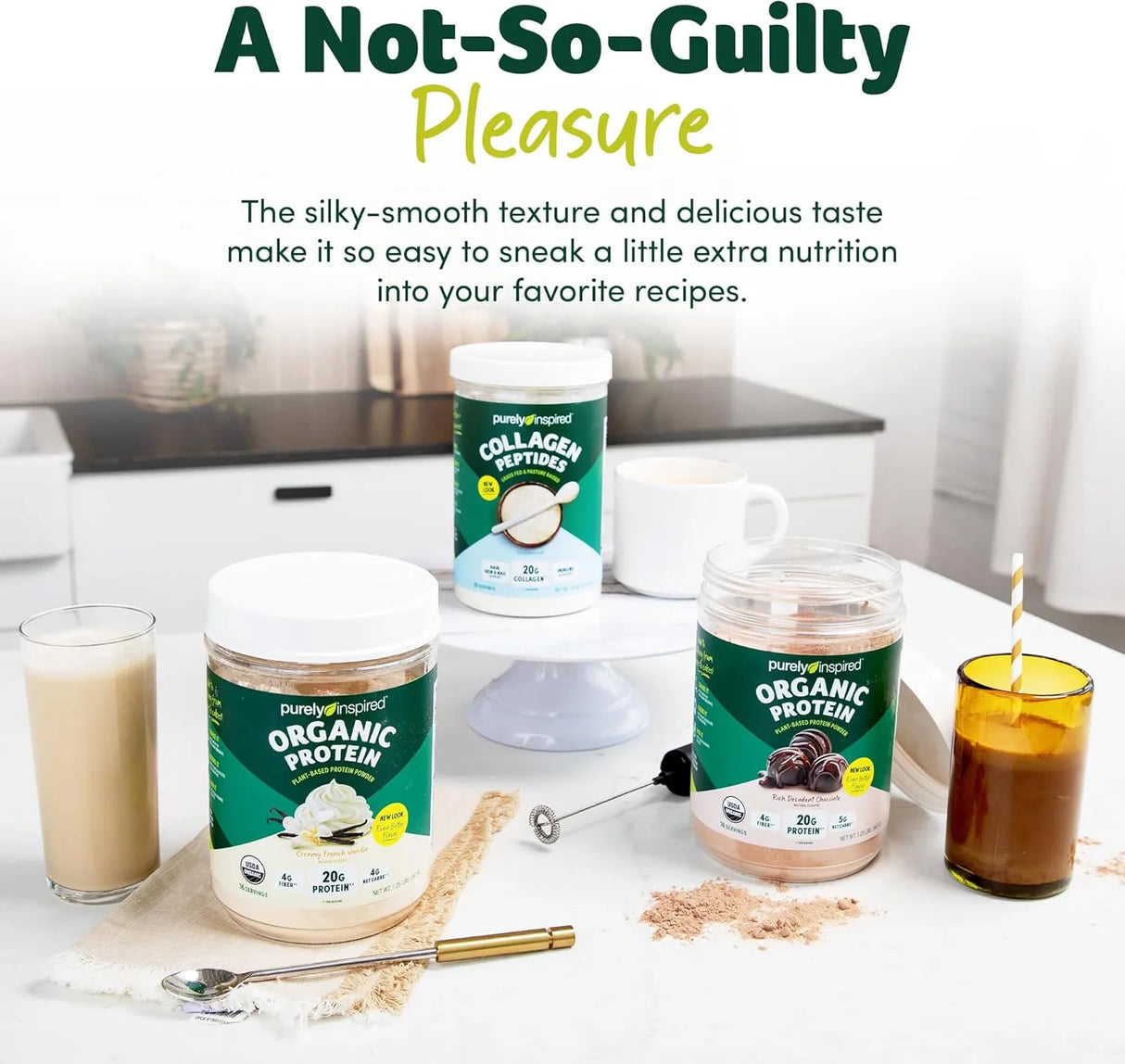 PURELY INSPIRED - Purely Inspired Plant-Based Protein Powder Creamy French Vanilla 16 Servicios 567Gr. - The Red Vitamin MX - Suplementos Alimenticios - {{ shop.shopifyCountryName }}