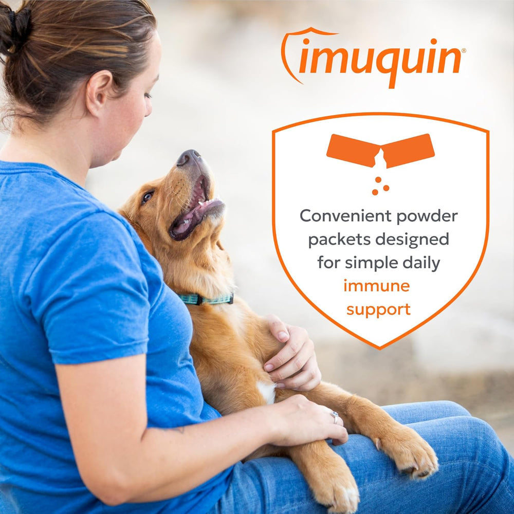 NUTRAMAX - Nutramax Laboratories Imuquin Immune Health Supplement Powder for Dogs 30 Paquetes - The Red Vitamin MX - Suplementos Herbales Para Perros - {{ shop.shopifyCountryName }}
