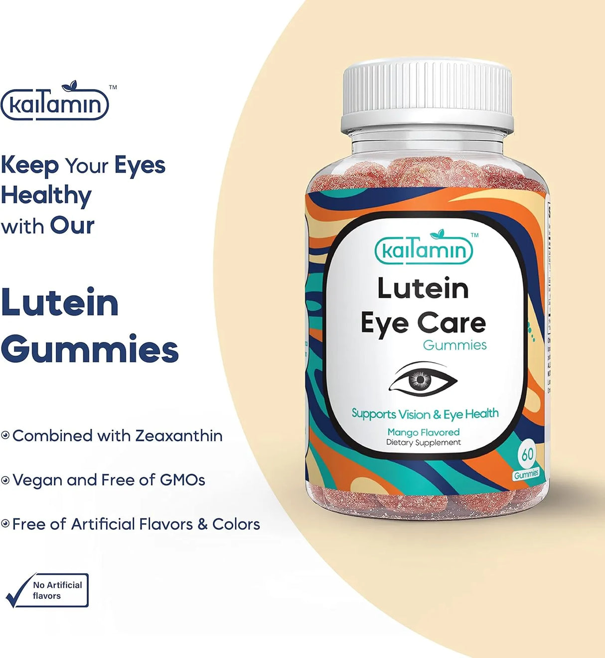 KAITAMIN - Kaitamin Lutein & Zeaxanthin 60 Gomitas - The Red Vitamin MX - Suplementos Alimenticios - {{ shop.shopifyCountryName }}