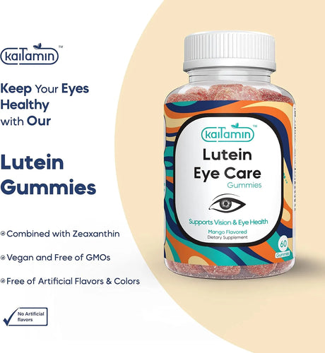 KAITAMIN - Kaitamin Lutein & Zeaxanthin 60 Gomitas - The Red Vitamin MX - Suplementos Alimenticios - {{ shop.shopifyCountryName }}