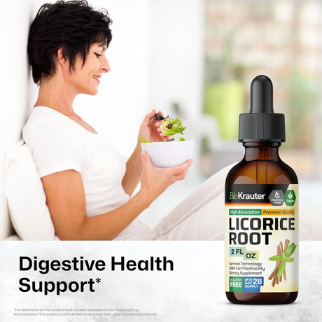 BIOKRAUTER - BIO KRAUTER Licorice Root Tincture 2 Fl.Oz. - The Red Vitamin MX - Suplementos Alimenticios - {{ shop.shopifyCountryName }}