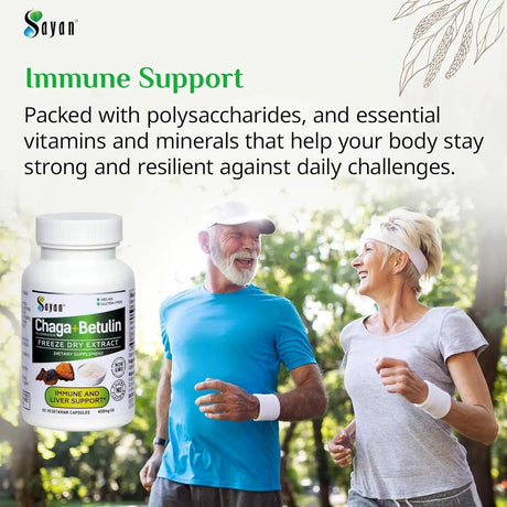 SAYAN - Sayan Siberian Chaga Mushroom Extract with Betulin 90 Capsulas - The Red Vitamin MX - Suplementos Alimenticios - {{ shop.shopifyCountryName }}