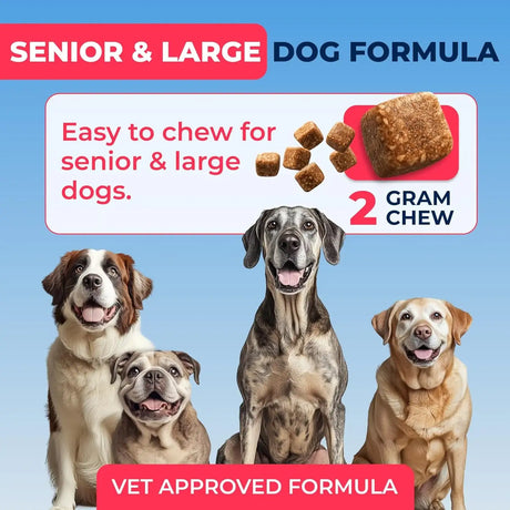 PAWFECT - Pawfect Mobility Glucosamine Chews for Dogs 120 Masticables - The Red Vitamin MX - Cuidado De Cadera Y Articulaciones Para Perros - {{ shop.shopifyCountryName }}