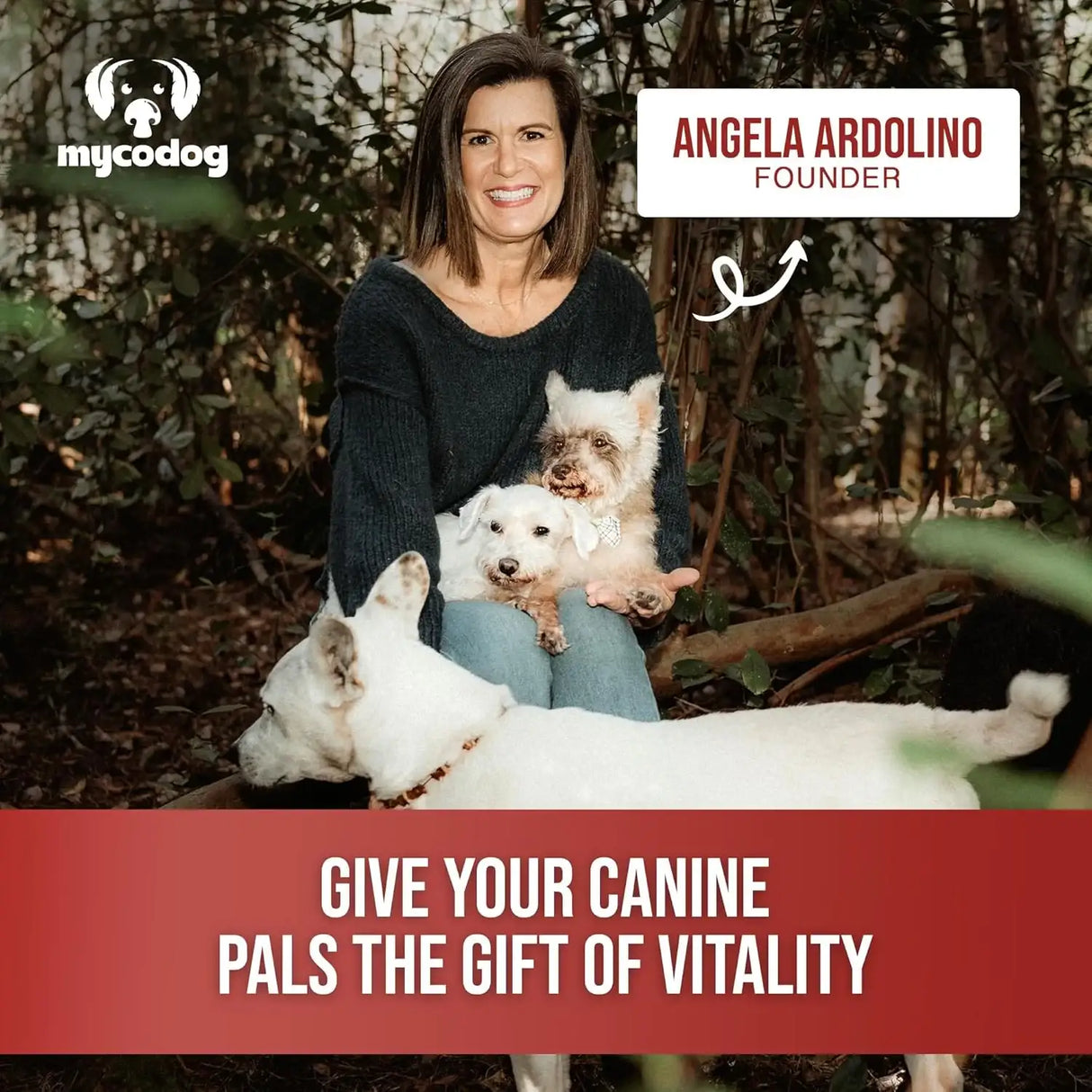 MYCODOG - MycoDog Vitality Mushroom Extract & Adaptogen Tincture 1 Fl.Oz. - The Red Vitamin MX - Suplementos Herbales Para Perros - {{ shop.shopifyCountryName }}