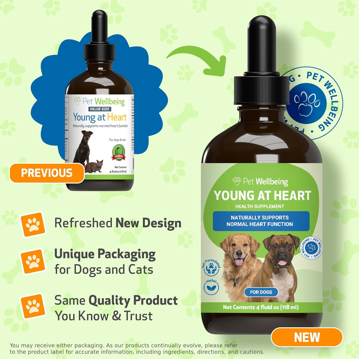 Pet Wellbeing Young at Heart for Dogs 4 Fl.Oz.