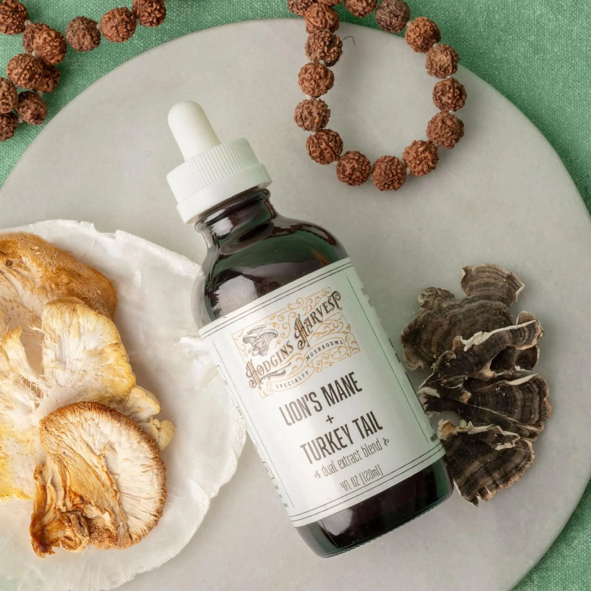 HODGINS HARVEST - Hodgins Harvest Organic Lion’s Mane + Turkey Tail Tincture 4 Fl.Oz. - The Red Vitamin MX - Suplementos Alimenticios - {{ shop.shopifyCountryName }}