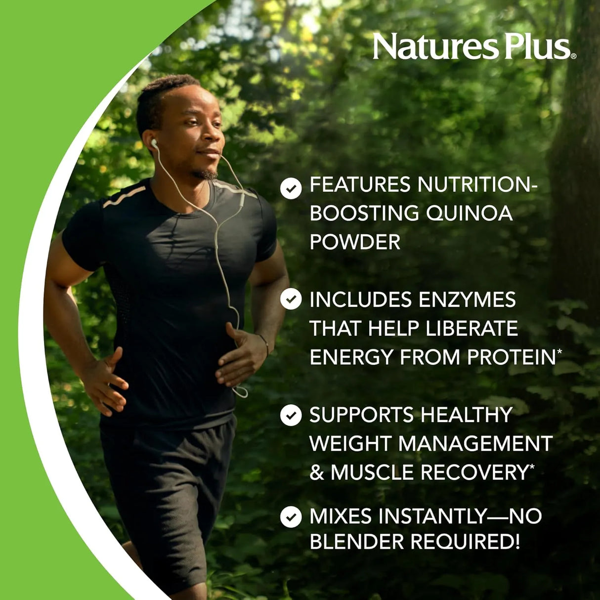NATURES PLUS - Natures Plus Organic Pea Protein 25 Servicios 500Gr. - The Red Vitamin MX - Suplementos Alimenticios - {{ shop.shopifyCountryName }}