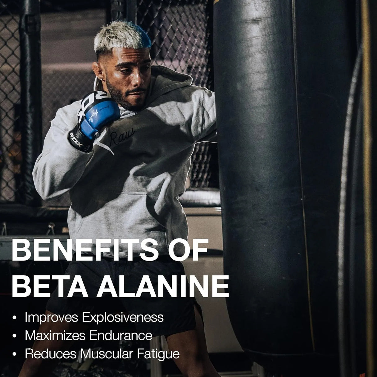 RAW - RAW Beta Alanine Powder 60 Servicios 312Gr. - The Red Vitamin MX - Suplementos Alimenticios - {{ shop.shopifyCountryName }}
