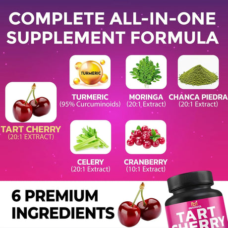 BMVINVOL - BMVINVOL Tart Cherry 20:1 Extract 90 Capsulas - The Red Vitamin MX - Suplementos Alimenticios - {{ shop.shopifyCountryName }}