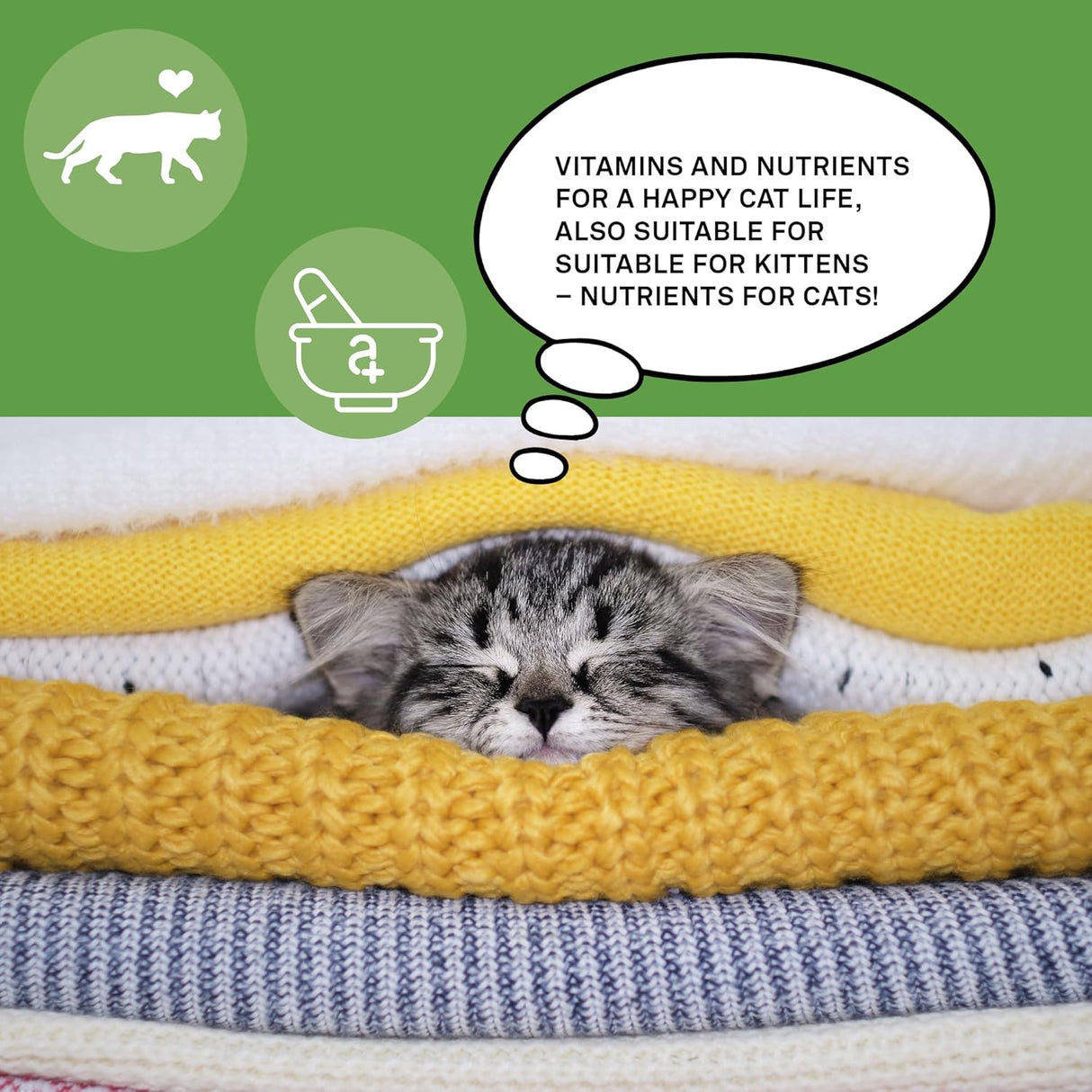 Animaux Nutrients for Cats 120 Tabletas Masticables