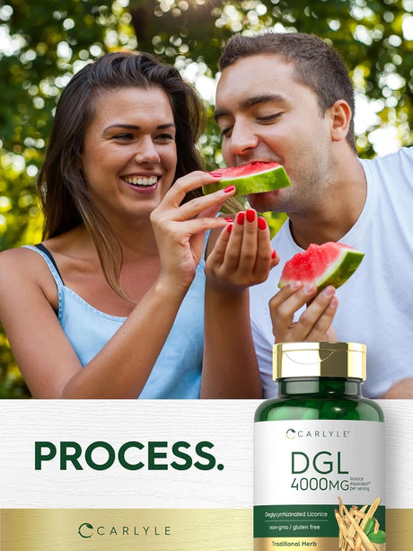 CARLYLE - Carlyle DGL Deglycyrrhizinated Licorice 4000Mg. 200 Capsulas - The Red Vitamin MX - Suplementos Alimenticios - {{ shop.shopifyCountryName }}