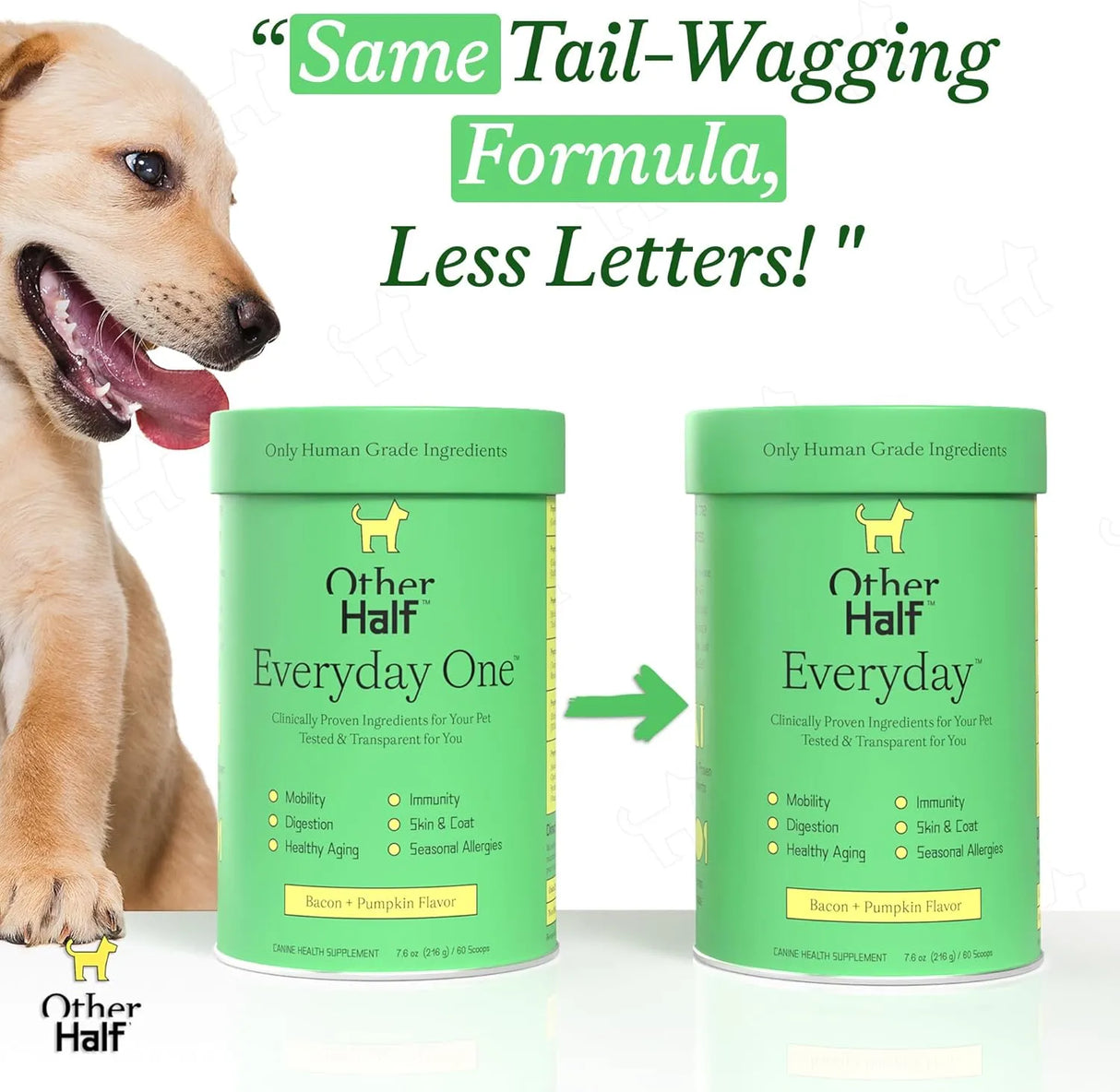 OTHER HALF - Other Half Everyday Dog Multivitamin Supplement 216Gr. - The Red Vitamin MX - Multivitamínicos Para Perros - {{ shop.shopifyCountryName }}