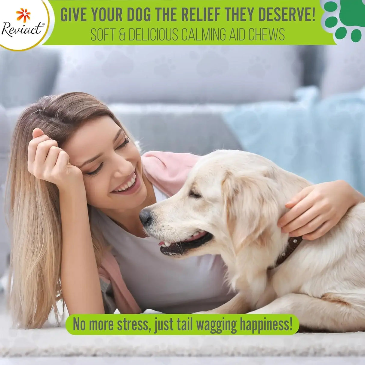 REVIACT - Reviact Calming Chews for Dogs 60 Masticables - The Red Vitamin MX - Relajantes Para Perros - {{ shop.shopifyCountryName }}