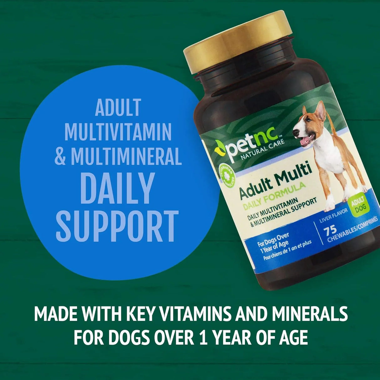 PETNC - PetNC Natural Care Adult Multi Chewables for Dogs 75 Masticables - The Red Vitamin MX - Multivitamínicos Para Perros - {{ shop.shopifyCountryName }}