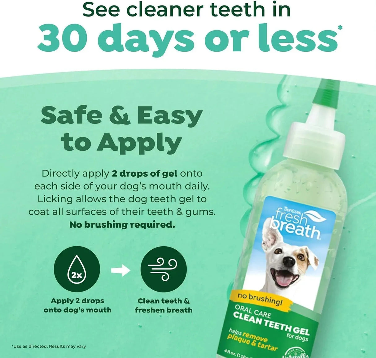 TROPICLEAN - TropiClean Clean Teeth Gel for Dogs 4 Oz. - The Red Vitamin MX - Cuidado Dental Para Perros - {{ shop.shopifyCountryName }}