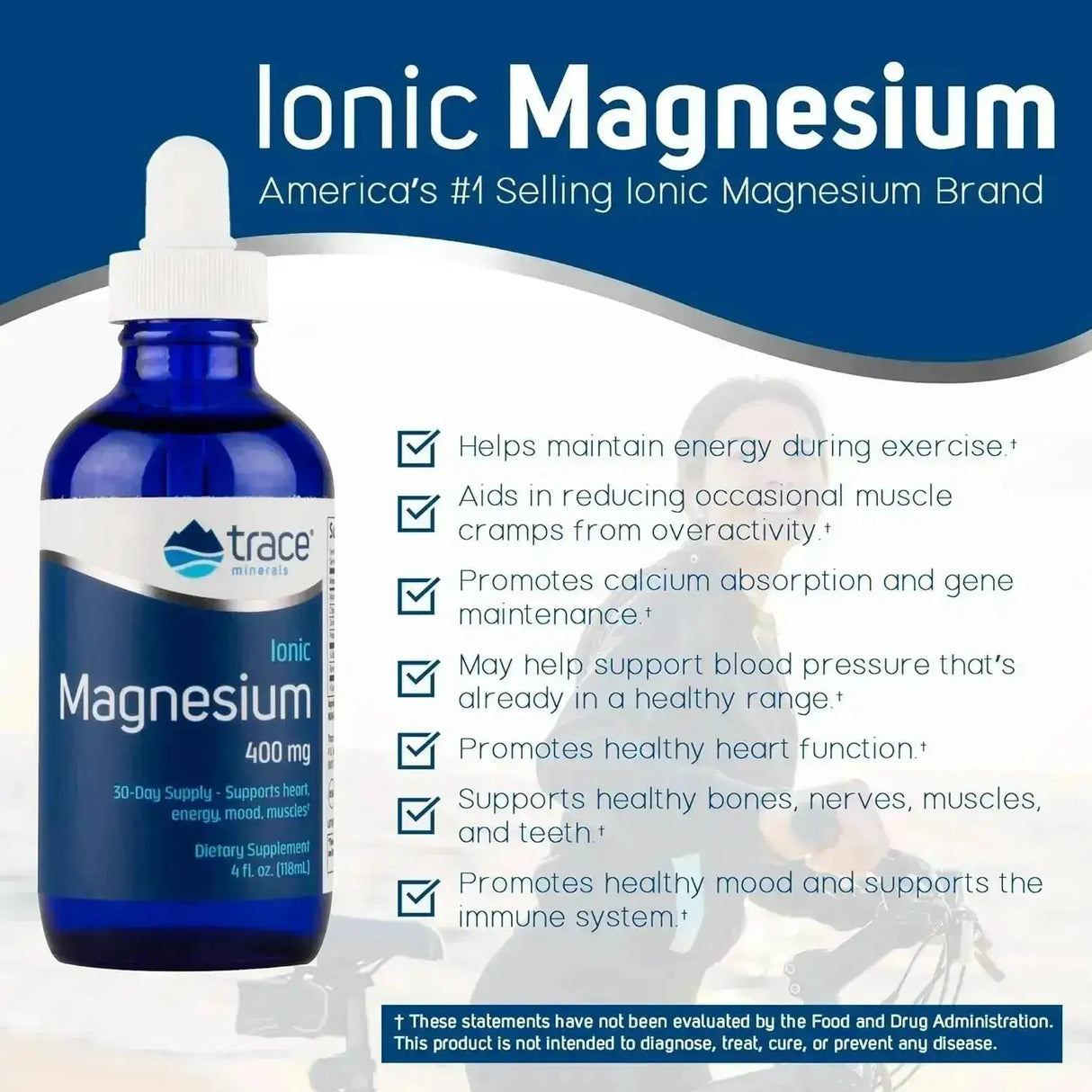 TRACE MINERALS - Trace Minerals Liquid Ionic Magnesium 400Mg. 4 Fl.Oz. - The Red Vitamin MX - Suplementos Alimenticios - {{ shop.shopifyCountryName }}