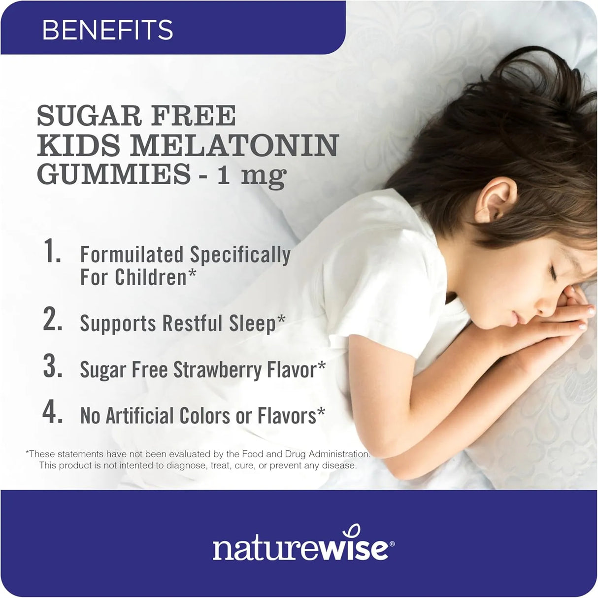NATUREWISE - NatureWise Kids Melatonin 1Mg. Sugar-Free Gummies 60 Gomitas - The Red Vitamin MX - Suplementos Alimenticios - {{ shop.shopifyCountryName }}