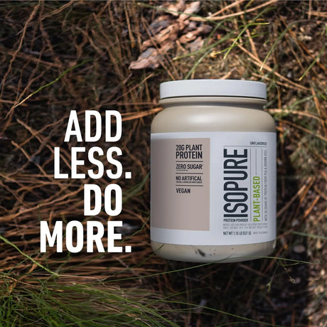 ISOPURE - Isopure Plant-Based Protein Powder 20g 20 Servicios Unflavored 521Gr. - The Red Vitamin MX - Suplementos Alimenticios - {{ shop.shopifyCountryName }}