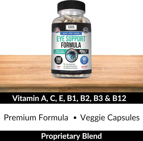 KAYA NATURALS - Kaya Naturals Eye Health 120 Capsulas - The Red Vitamin MX - Suplementos Alimenticios - {{ shop.shopifyCountryName }}