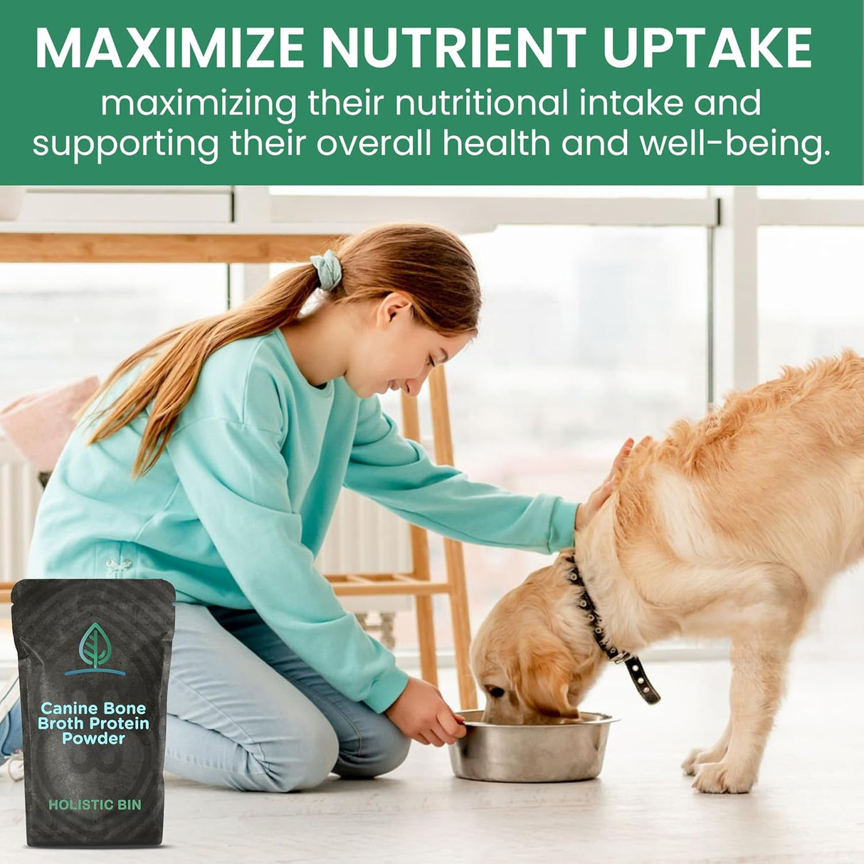 HOLISTIC BIN - HOLISTIC BIN Canine Powderized Beef Bone Broth Powder 50Gr. - The Red Vitamin MX - Suplementos Herbales Para Perros - {{ shop.shopifyCountryName }}