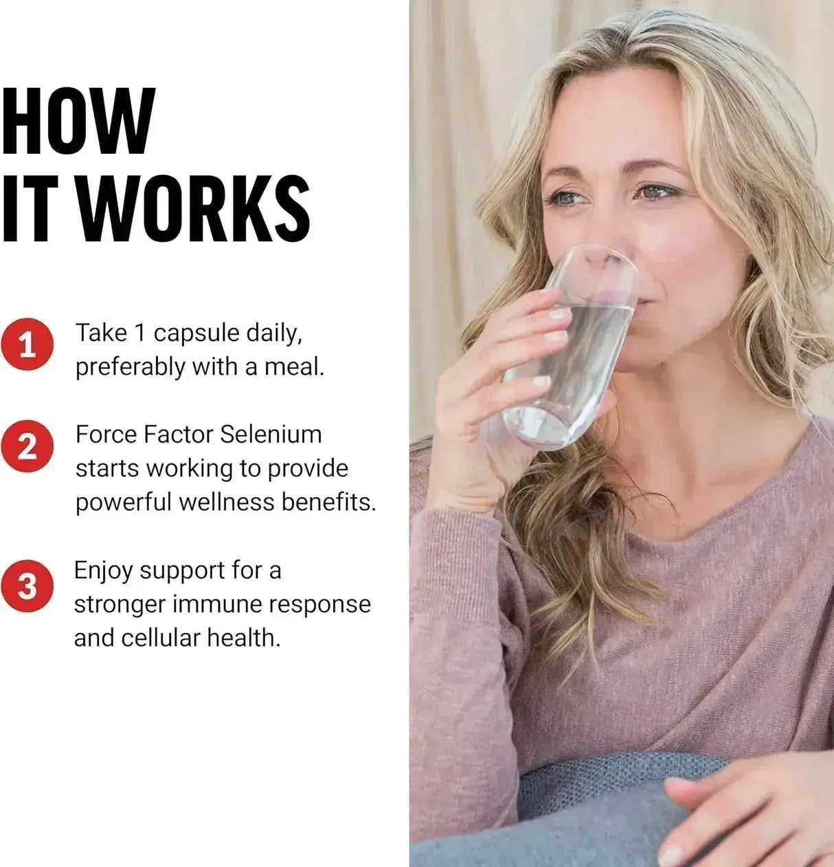 FORCE FACTOR - Force Factor Selenium 200mcg 120 Capsulas - The Red Vitamin MX - Suplementos Alimenticios - {{ shop.shopifyCountryName }}