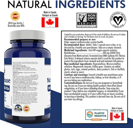 SUMMIT SUPPLEMENTS - Summit Supplements Nattokinase 100Mg. 60 Capsulas - The Red Vitamin MX - Suplementos Alimenticios - {{ shop.shopifyCountryName }}