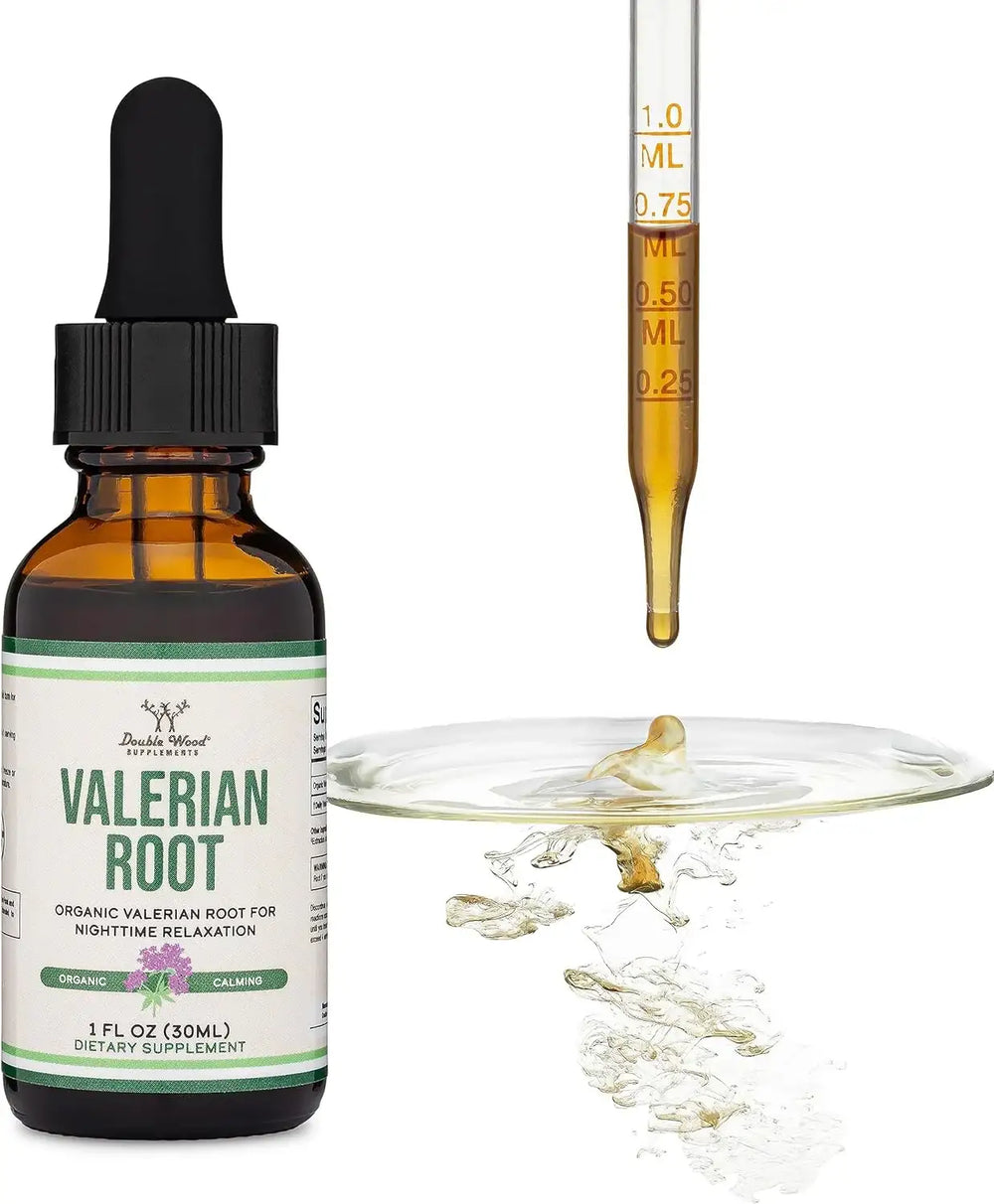 DOUBLE WOOD SUPPLEMENTS - Double Wood Supplements Valerian Root Drops for Sleep 1 Fl.Oz. - The Red Vitamin MX - Suplementos Alimenticios - {{ shop.shopifyCountryName }}