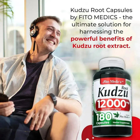 FITO MEDIC´S - FITO MEDIC'S Lab Kudzu Root 12000Mg. 180 Capsulas - The Red Vitamin MX - Suplementos Alimenticios - {{ shop.shopifyCountryName }}