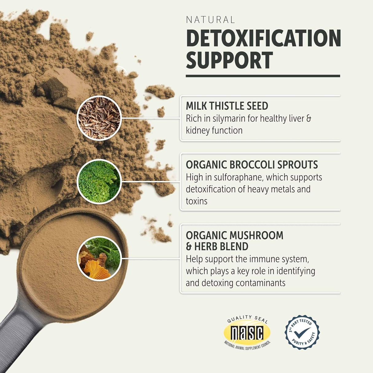 FOUR LEAF ROVER - FOUR LEAF ROVER Dog Liver Support with Organic Milk Thistle & Mushrooms 39Gr. - The Red Vitamin MX - Suplementos Herbales Para Perros - {{ shop.shopifyCountryName }}