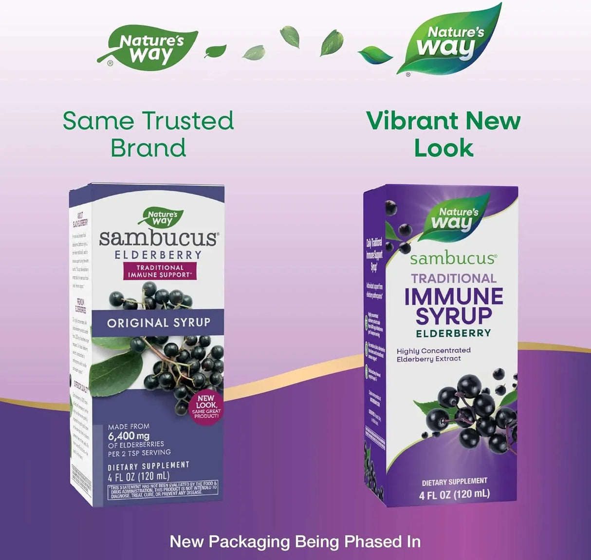 NATURE'S WAY - Nature’s Way Sambucus Elderberry Traditional Immune Syrup 4 Fl.Oz. - The Red Vitamin MX - Suplementos Alimenticios - {{ shop.shopifyCountryName }}