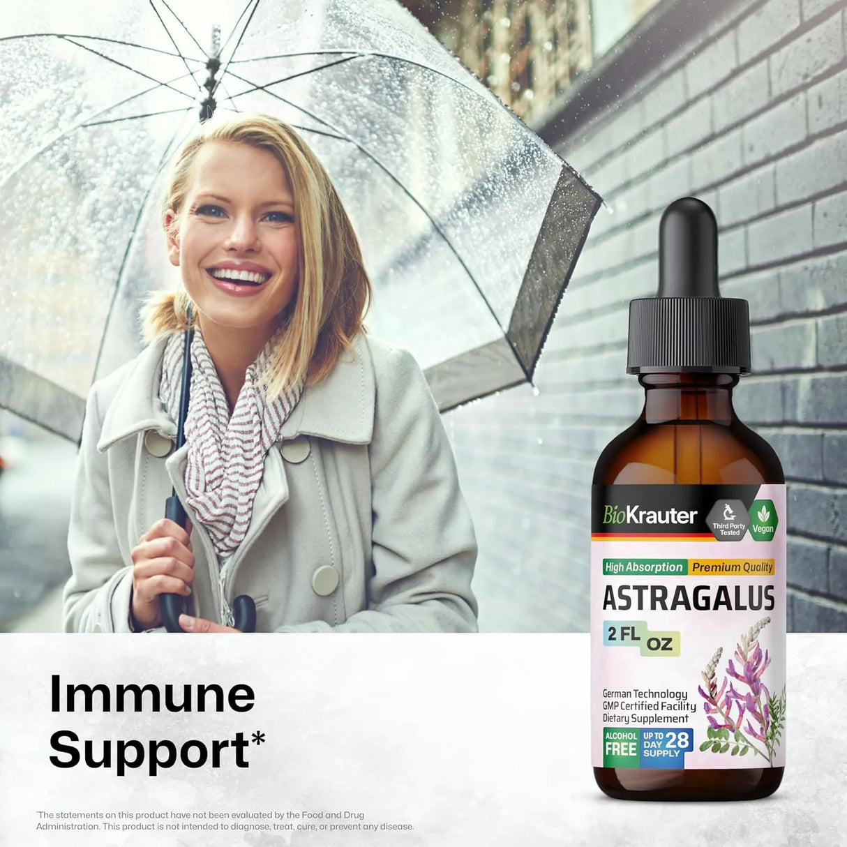 BIOKRAUTER - BIO KRAUTER Astragalus Tincture 2 Fl.Oz. - The Red Vitamin MX - Suplementos Alimenticios - {{ shop.shopifyCountryName }}