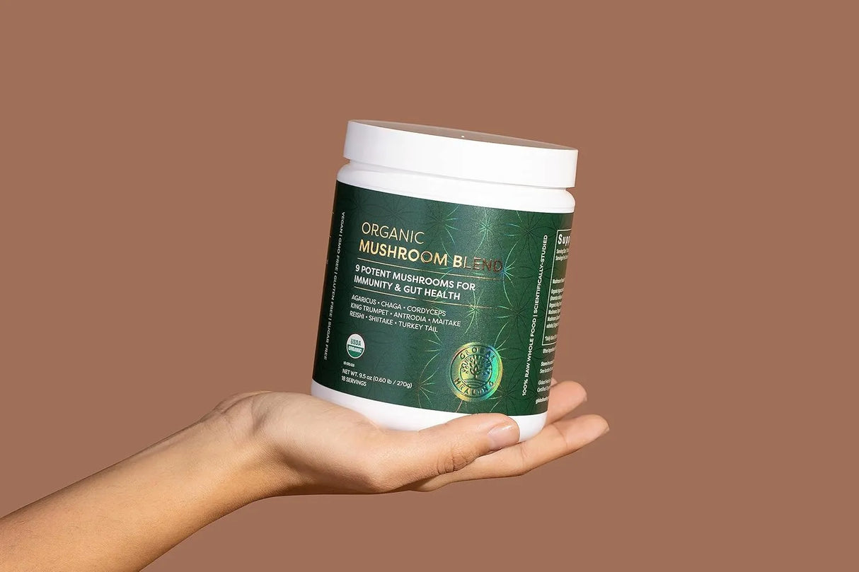 GLOBAL HEALING CENTER - Global Healing Organic Mushroom Powder 270Gr. - The Red Vitamin MX - Suplementos Alimenticios - {{ shop.shopifyCountryName }}