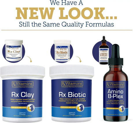 RX VITAMINS - Rx Vitamins Amino B Plex Cat & Dog Supplement 4 Fl.Oz. - The Red Vitamin MX - Medicamentos Sin Receta Para Perros - {{ shop.shopifyCountryName }}