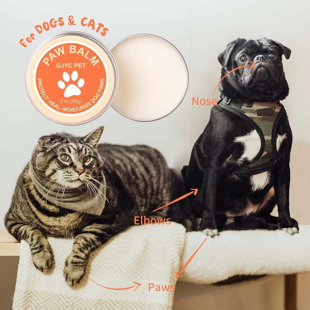 GJYC PET - GJYC PET Natural Dog Paw Balm 2 Oz. - The Red Vitamin MX - Remedios Para La Picazón De Perros - {{ shop.shopifyCountryName }}
