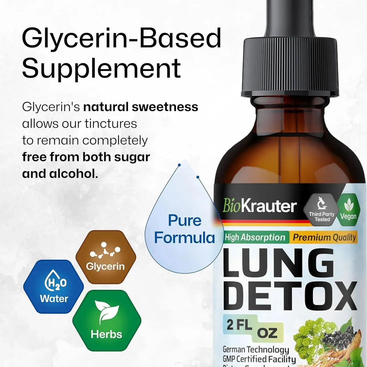 BIOKRAUTER - Bio Krauter Lung Detox Tincture 2 Fl.Oz. - The Red Vitamin MX - Suplementos Alimenticios - {{ shop.shopifyCountryName }}