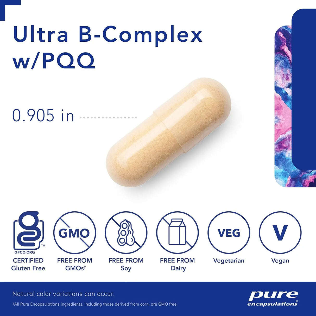 PURE ENCAPSULATIONS - Pure Encapsulations Ultra B-Complex with PQQ 60 Capsulas - The Red Vitamin MX - Suplementos Alimenticios - {{ shop.shopifyCountryName }}