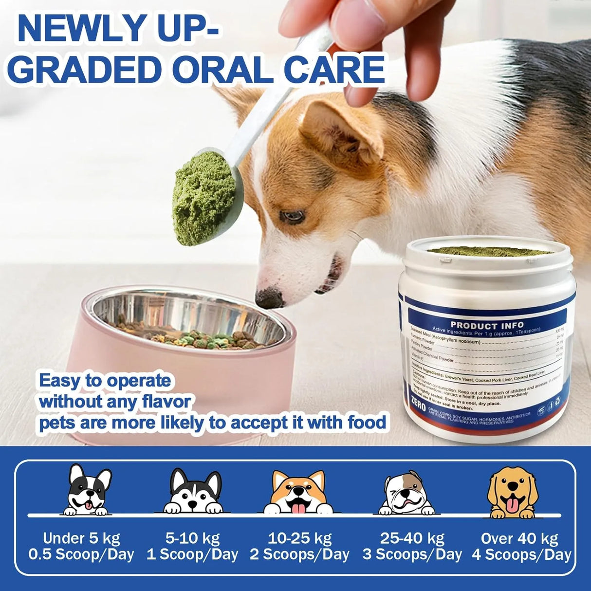 COLEAZE - ColEaze Dog Teeth Cleaning Powder 90Gr. - The Red Vitamin MX - Cuidado Dental Para Perros - {{ shop.shopifyCountryName }}