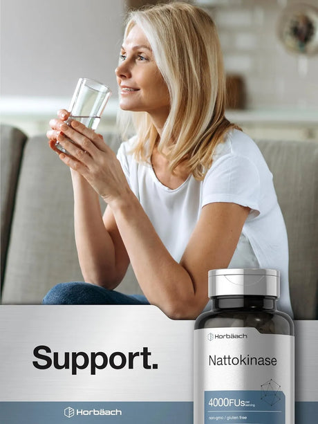 HORBAACH - Horbaach Nattokinase 4000 FU 150 Capsulas - The Red Vitamin MX - Suplementos Alimenticios - {{ shop.shopifyCountryName }}