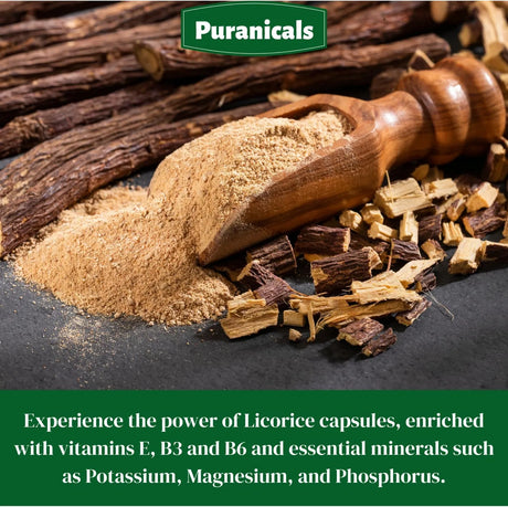 PURANICALS - Puranicals Licorice Premium 320 Capsulas - The Red Vitamin MX - Suplementos Alimenticios - {{ shop.shopifyCountryName }}