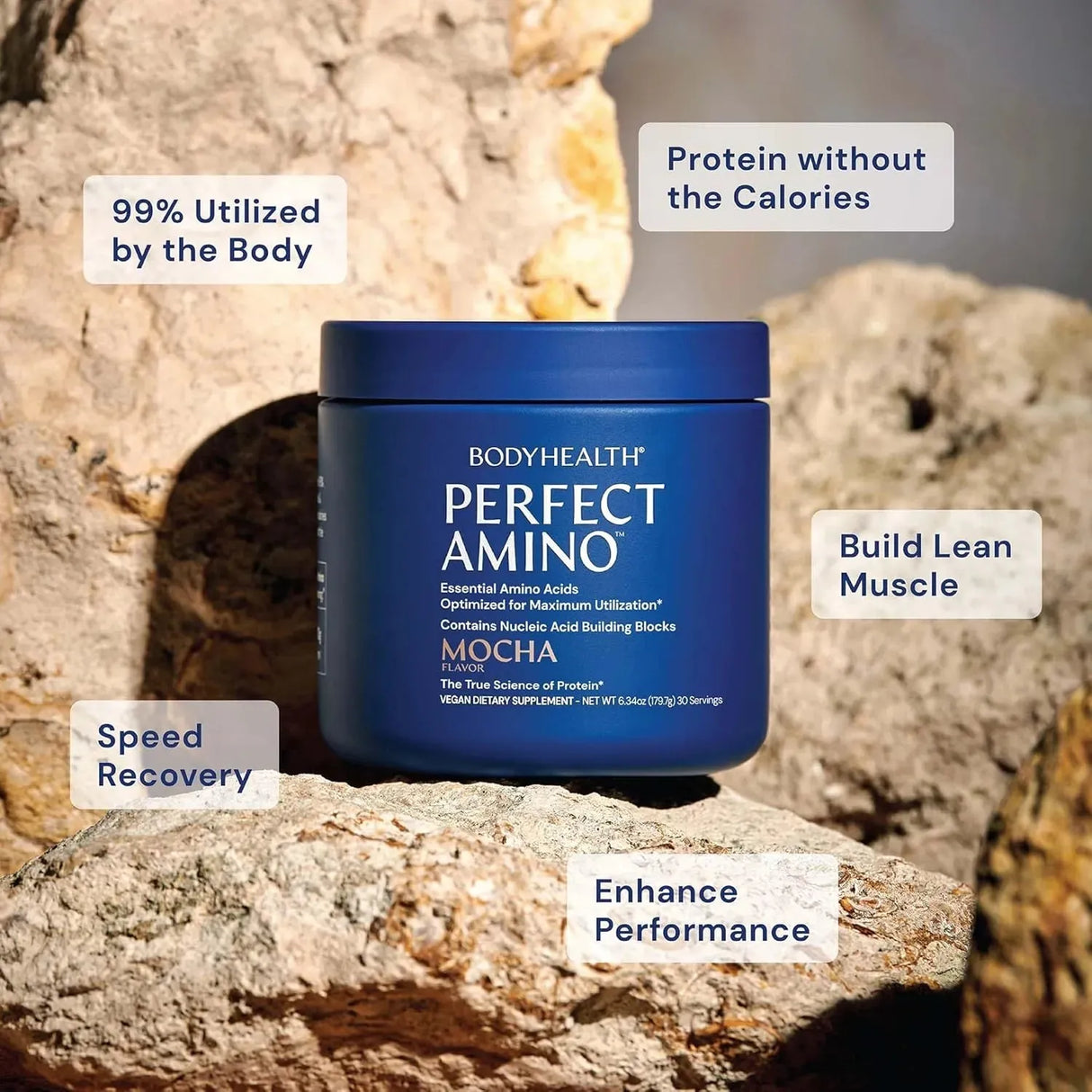 BODYHEALTH - BodyHealth PerfectAmino Powder 30 Servicios Mocha 186Gr. - The Red Vitamin MX - Suplementos Alimenticios - {{ shop.shopifyCountryName }}