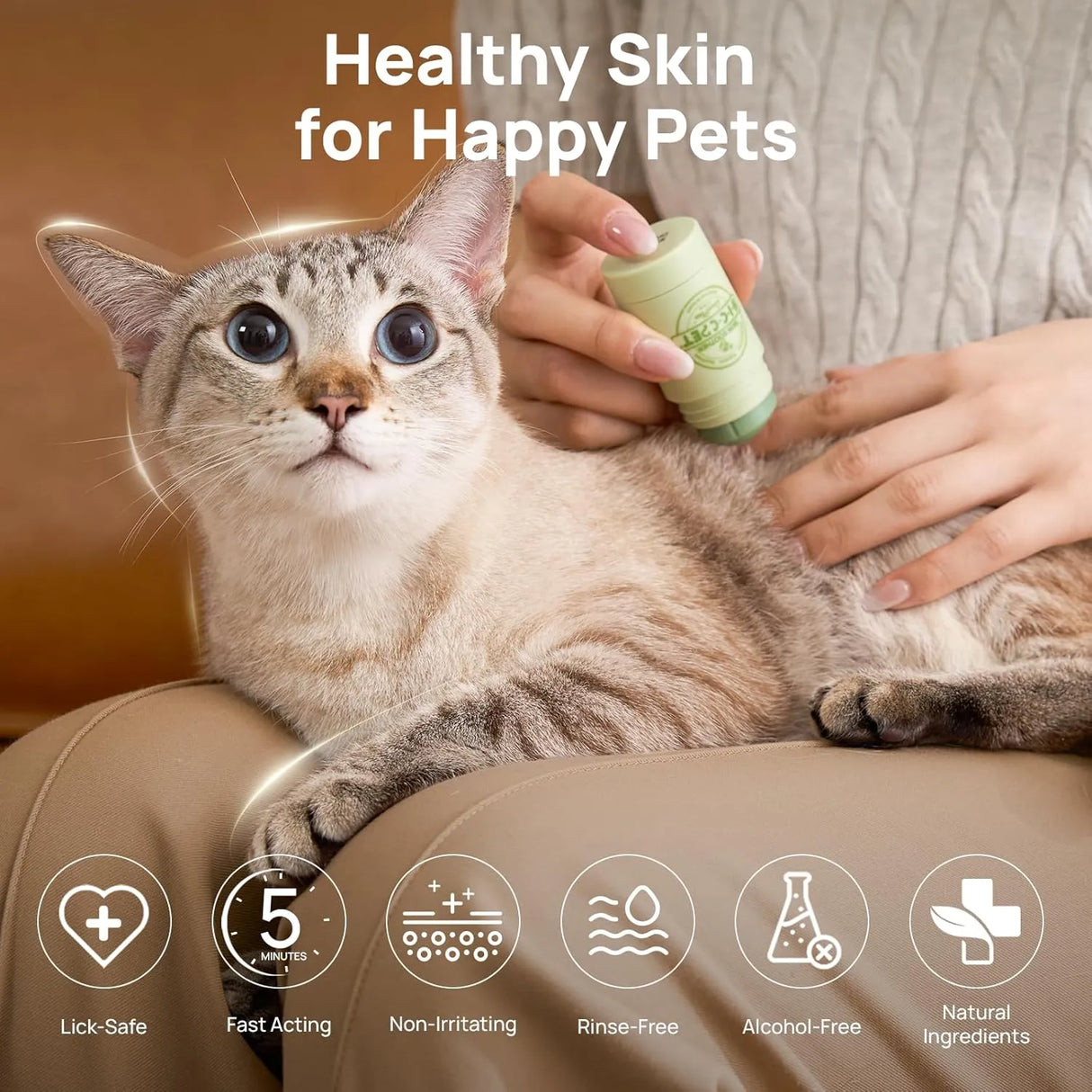 HICC PET - HICC PET Skin Balm for Dogs & Cats 0.53 Oz. - The Red Vitamin MX - Remedios Para La Picazón De Perros - {{ shop.shopifyCountryName }}