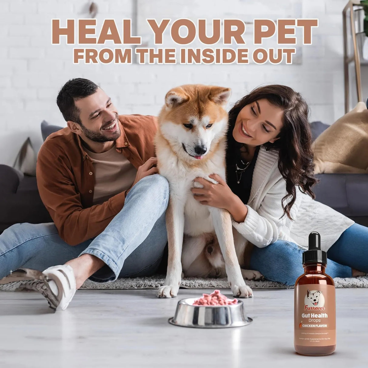 FURREVER - Furrever Gut Health Probiotics for Dogs Chicken Flavor 2 Fl.Oz. - The Red Vitamin MX - Probióticos Para Perros - {{ shop.shopifyCountryName }}