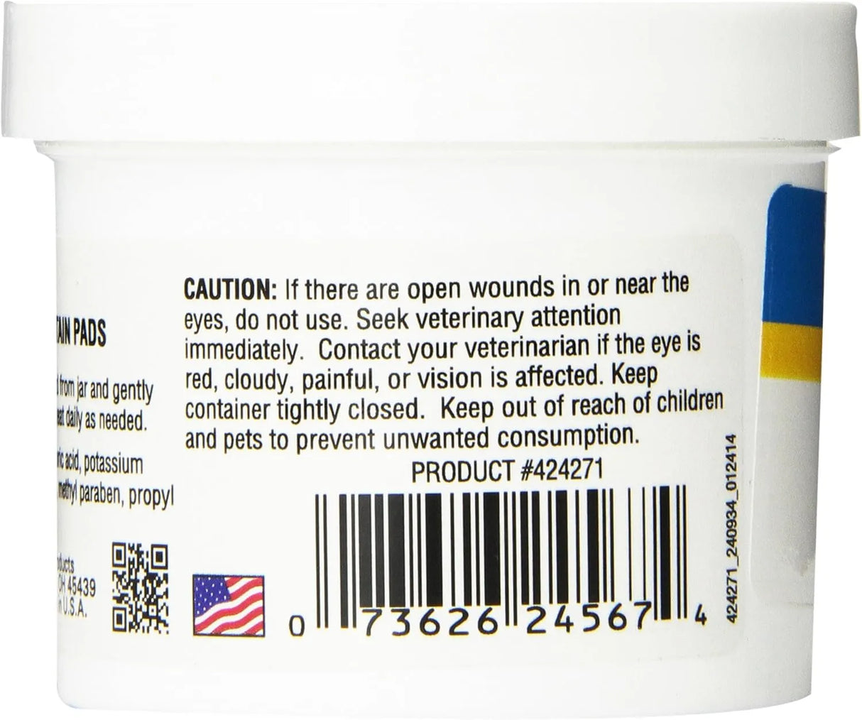 MIRACLE CARE - Miracle Care Tear Stain Pads 90 Toallitas - The Red Vitamin MX - Cuidado De Los Ojos De Los Perros - {{ shop.shopifyCountryName }}