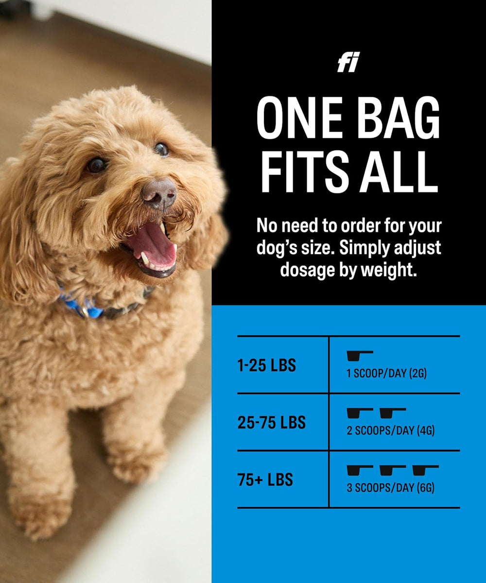 Fi Skin & Coat Powder Food Topper 90 Servicios 180Gr.