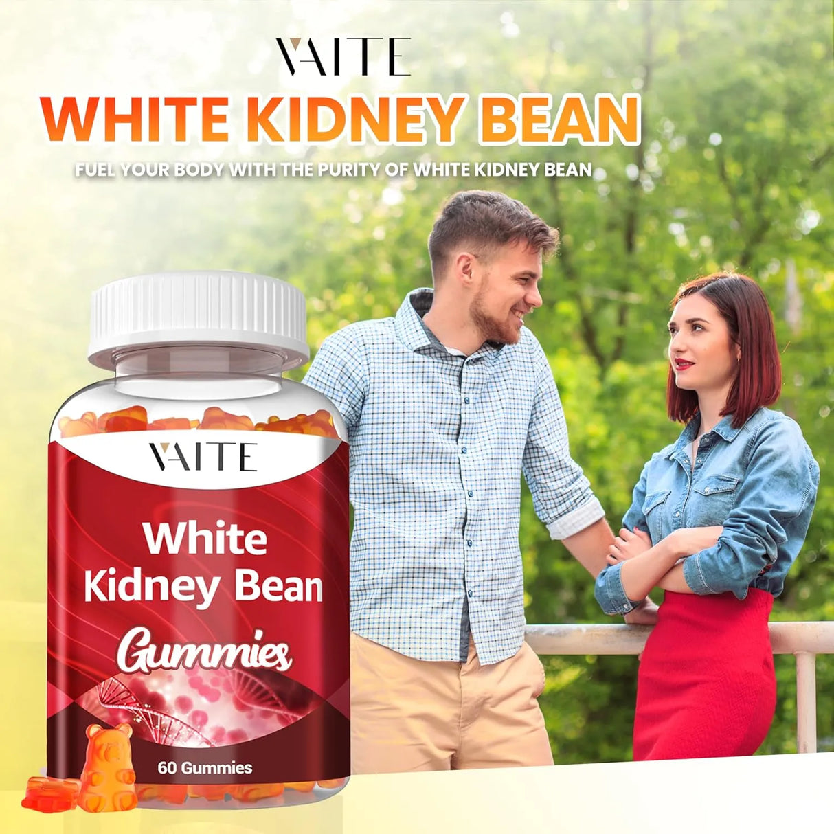 VAITE - VAITE White Kidney Bean Extract 1000Mg. 60 Gomitas - The Red Vitamin MX - Suplementos Alimenticios - {{ shop.shopifyCountryName }}