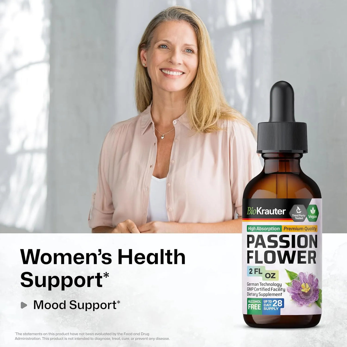 BIOKRAUTER - BIO KRAUTER Passionflower Tincture 2 Fl.Oz. - The Red Vitamin MX - Suplementos Alimenticios - {{ shop.shopifyCountryName }}