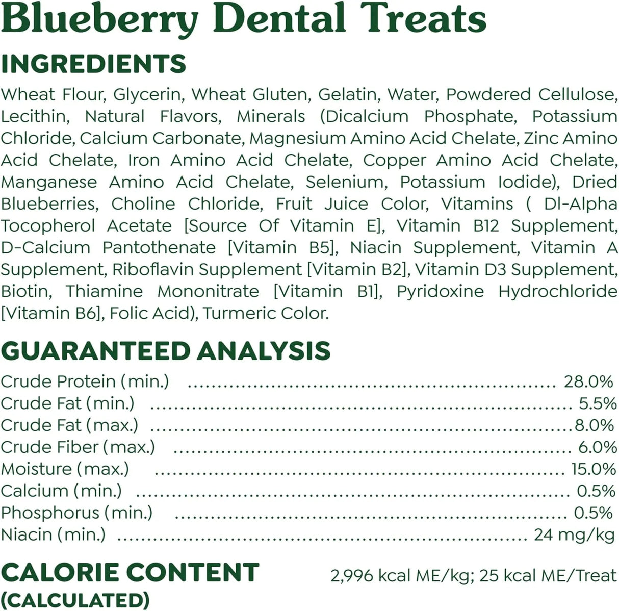 GREENIES - Greenies Teenie Natural Dental Care Dog Treats Blueberry Flavor 43 Piezas - The Red Vitamin MX - Cuidado Dental Para Perros - {{ shop.shopifyCountryName }}